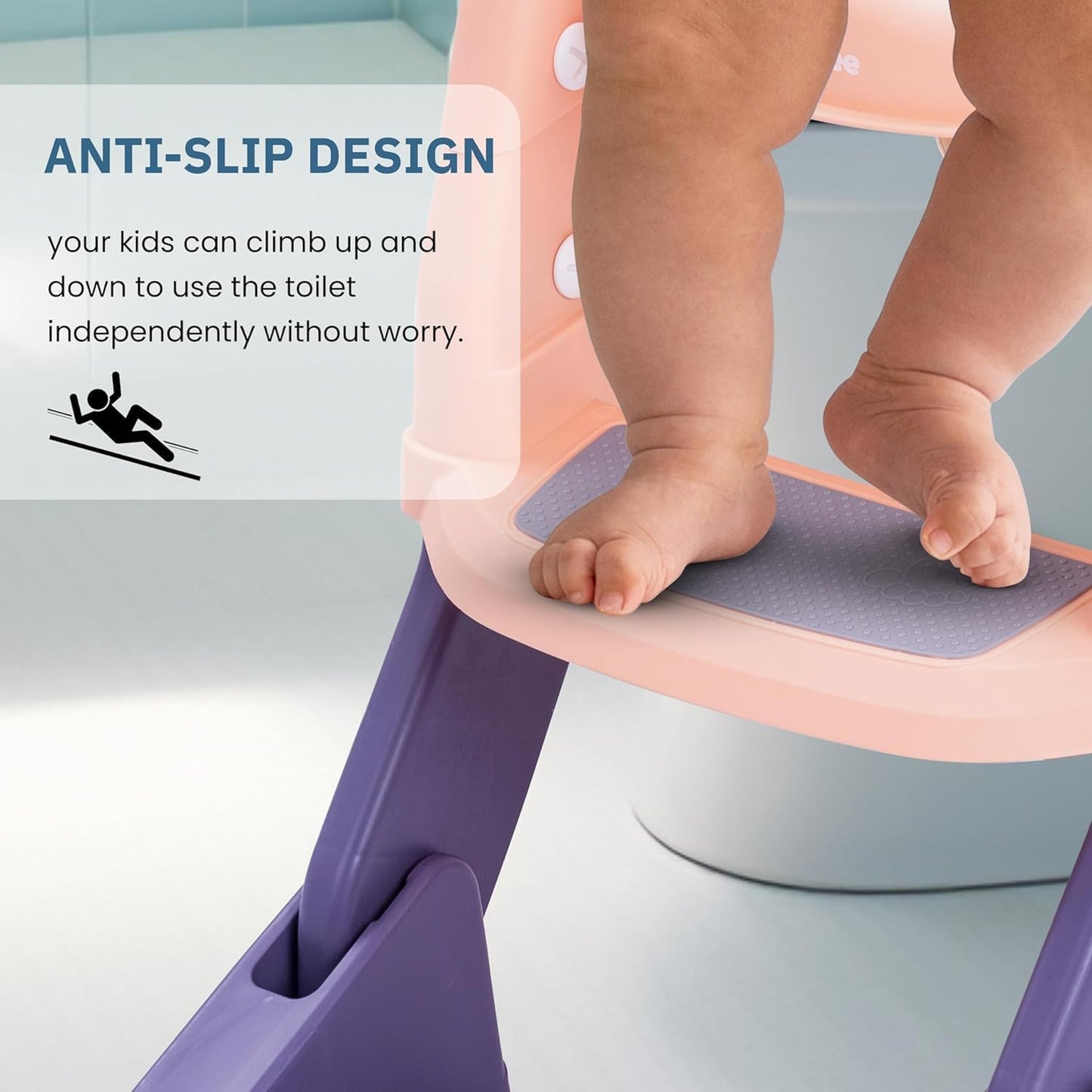 Adjustable Soft Toilet Training Ladder | Limited Stock Left! 🔥