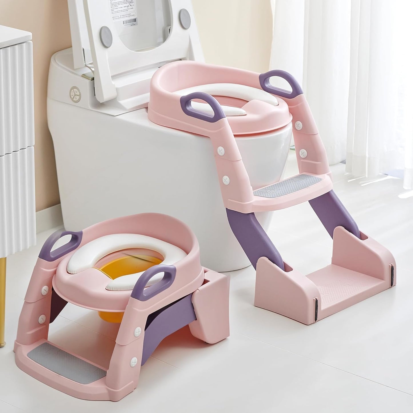 Adjustable Soft Toilet Training Ladder | Limited Stock Left! 🔥