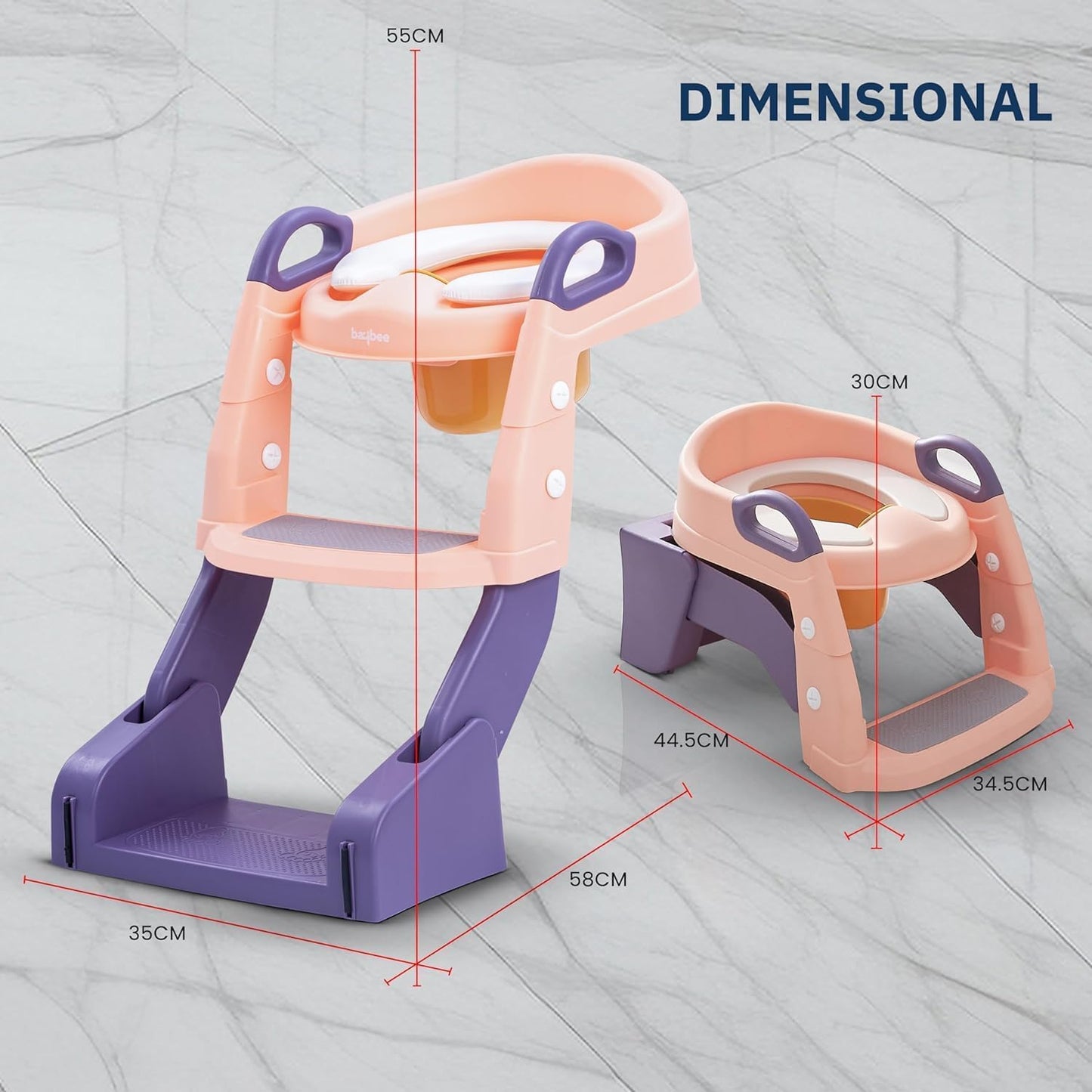 Adjustable Soft Toilet Training Ladder | Limited Stock Left! 🔥